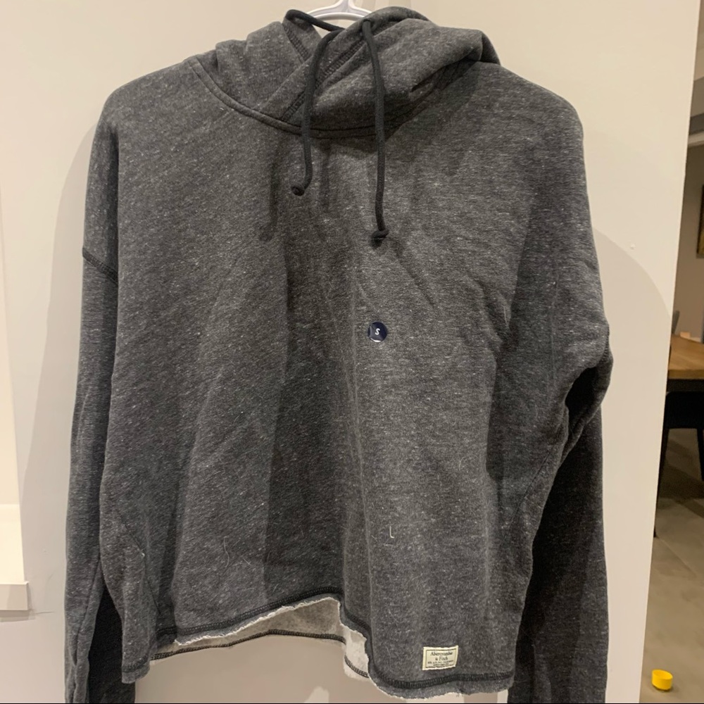grey hoodie